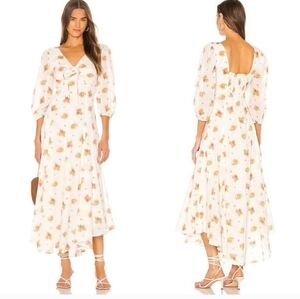 Free People Sea Glass Midi Dress Women's Size 10